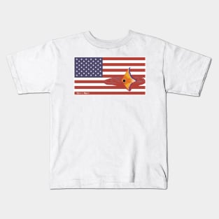 United States of Redfish Kids T-Shirt